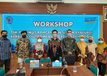 WORKSHOP PERANCANGAN SISTEM EVALUASI PEMBELAJARAN ABAD 21 BERBASIS OUTCOME BASED EDUCATION (OBE) UNIMUS