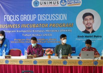 Pendidikan Kimia Unimus Gelar FGD Business Incubator Program