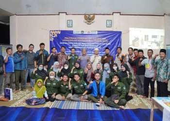 Mahasiswa UMP Siapkan Masyarakat Desa Tangguh Bencana